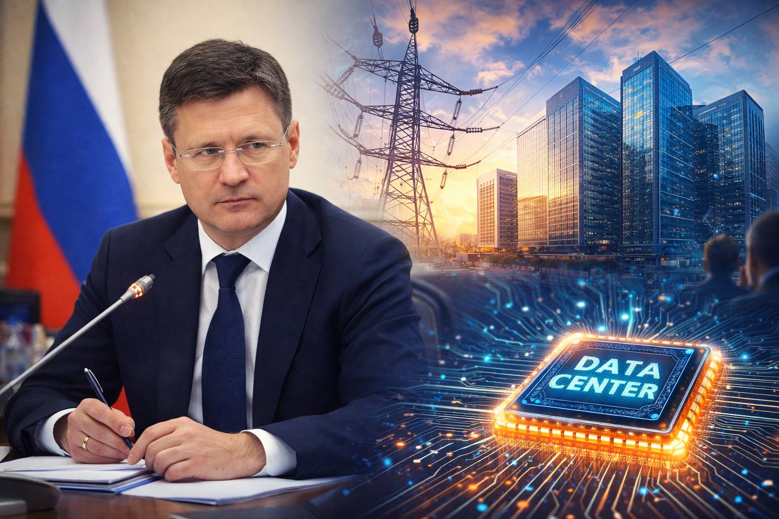 Александр Новак провёл совещание по энергоснабжению центров обработки данных