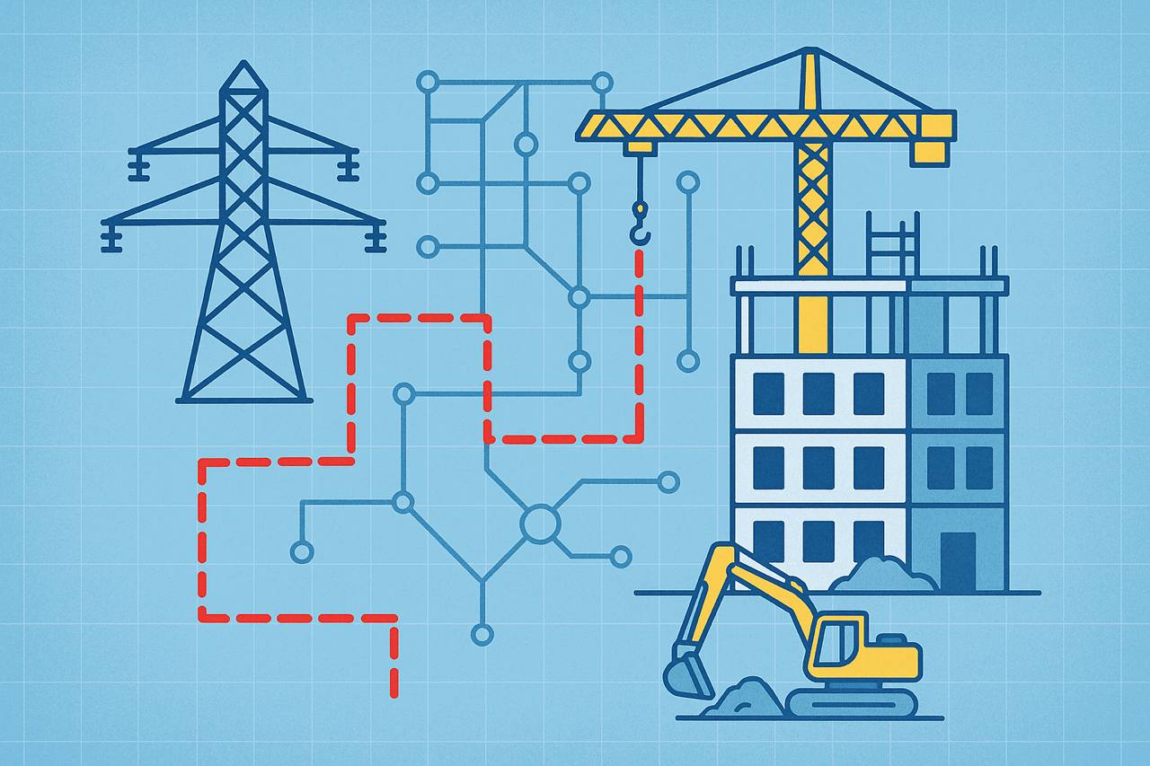 Дорожную карту по упрощению подключения застройщиков к сетям могут утвердить в ноябре